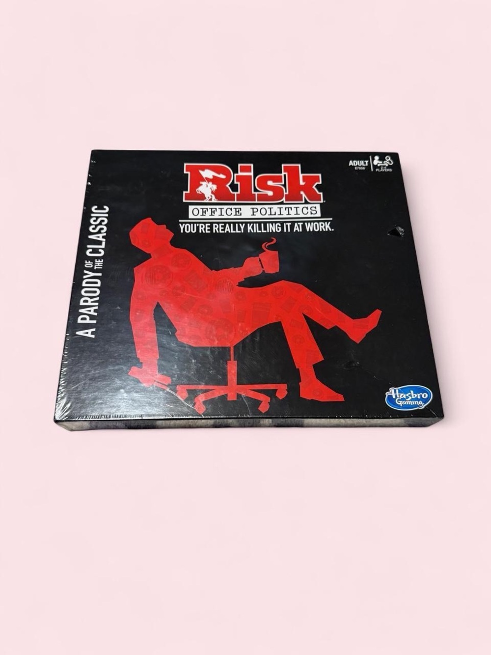 Risk Office Politics Board Game - Black and Red